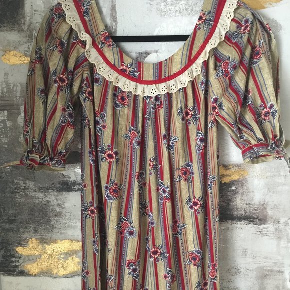 Vintage Hawaii LOLA MuuMuu Maxi Dress - Picture 2 of 13
